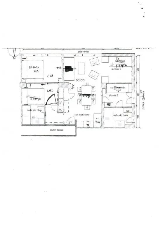 Résidence Les Cretes - Studio pour 4 Personnes 44 - Miniature 6