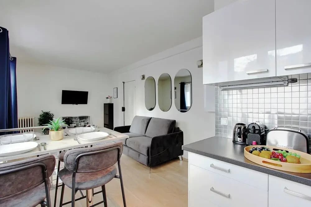 Chic Apartment - 1br/4p - Boulogne-billancourt - Miniature 6