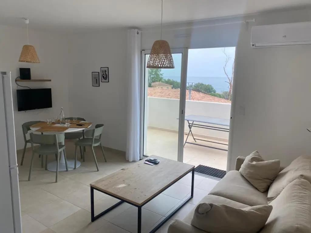 Résidence Marina di Bravone - appartement 6 personnes 5 adultes max Vue Mer 1er étage N65 - Miniature 6