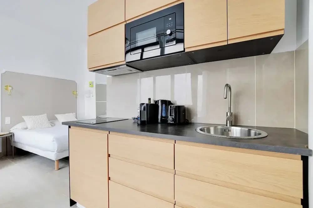 Studio Moderne - AC- 4P- Champ-de-mars - Photo 5
