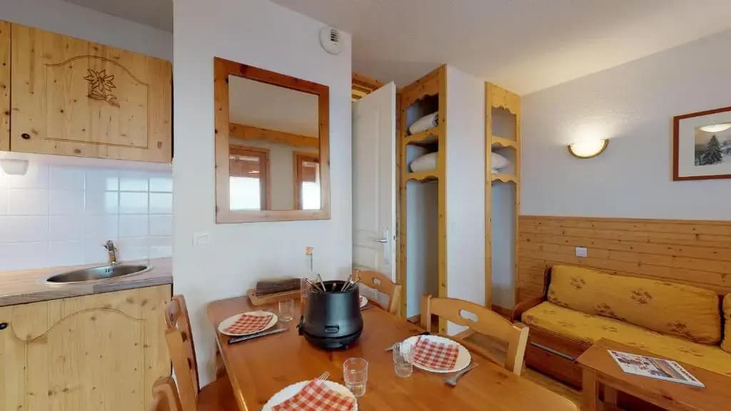 La Grive FAMILLE & MONTAGNE studios 4pers by Alpvision Residences - Photo 4