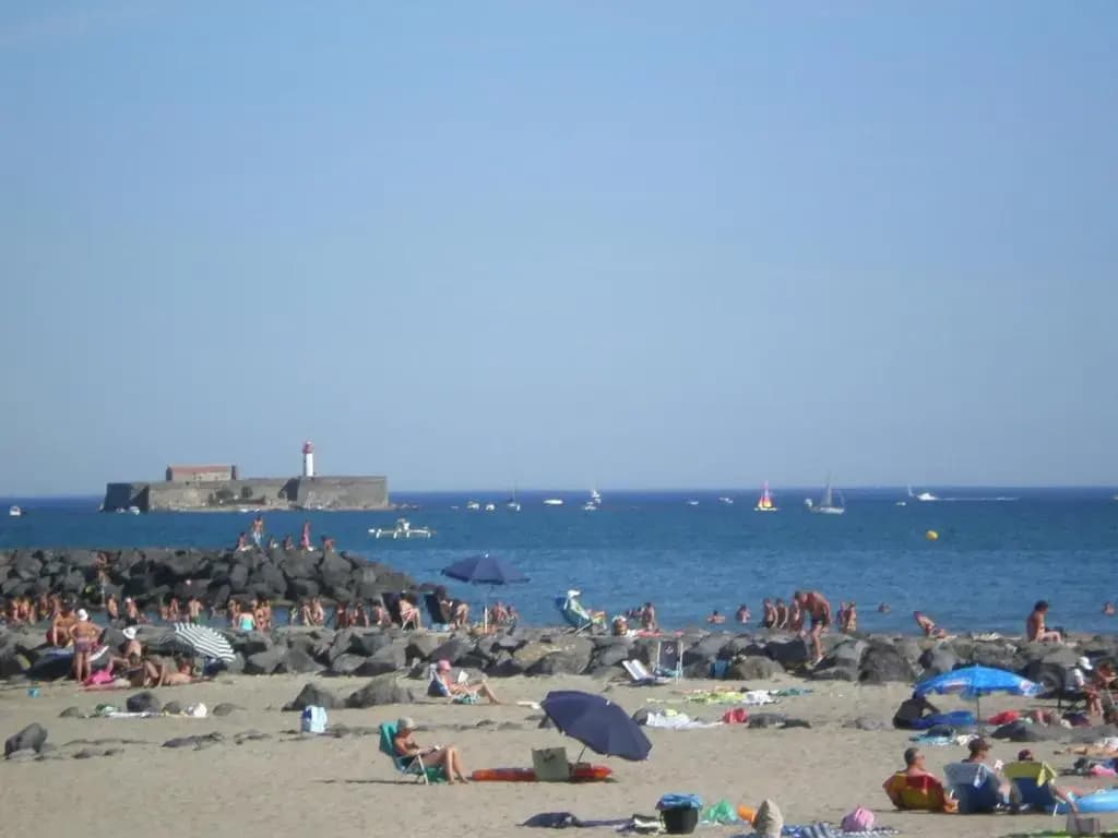 3 Pièces terrasse vue MER et PISCINE Plage Richelieu CAP D'AGDE - Miniature 6