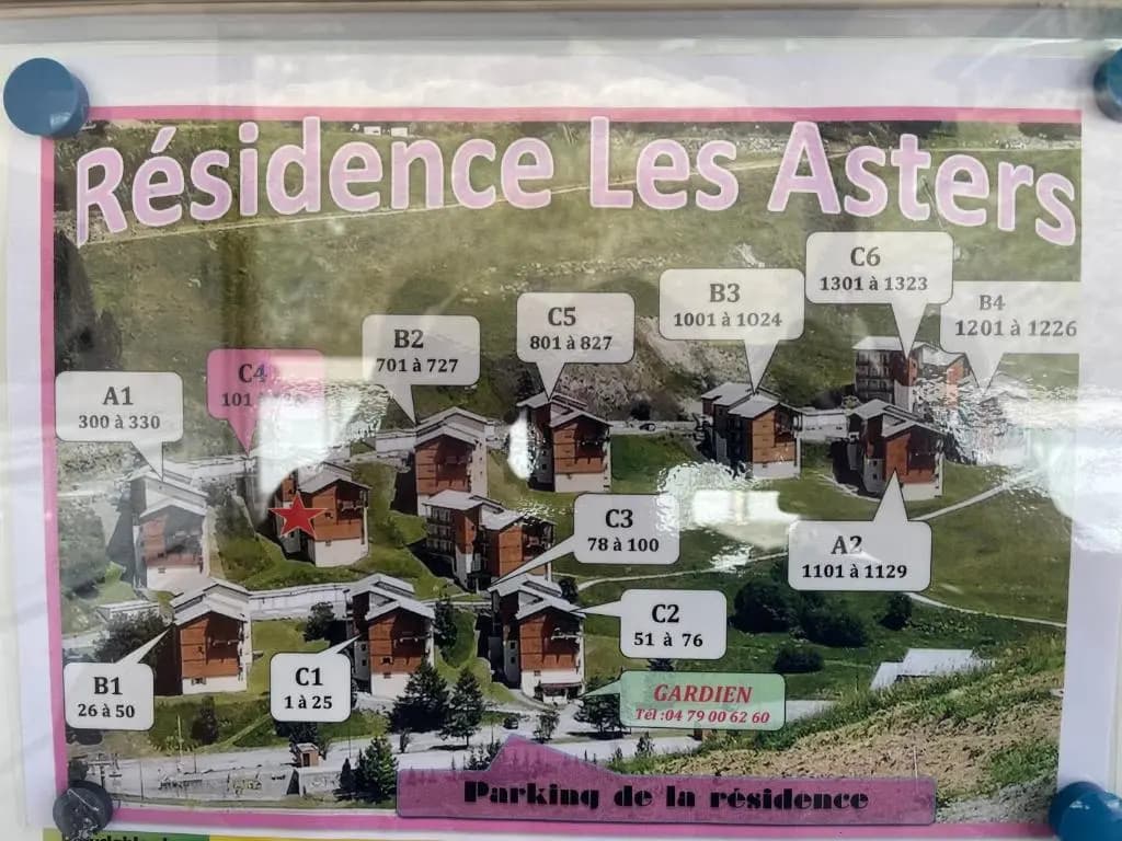 Appartement pour 6 personnes au pied des pistes au calme aux Menuires les Asters - Miniature 6
