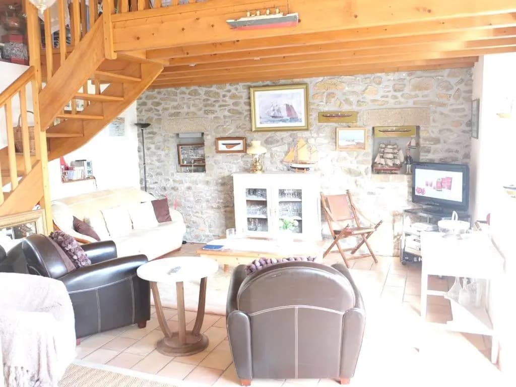 House With 3 Bedrooms in Plouguerneau, With Wonderful sea View, Enclos - Miniature 7
