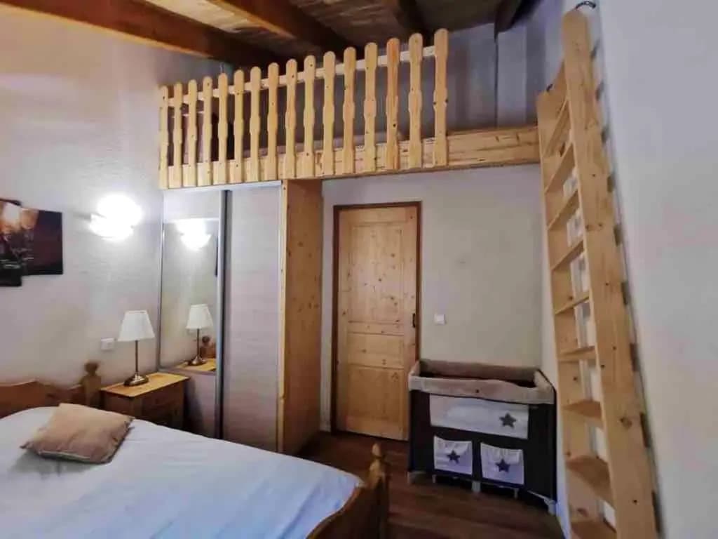 Maison de 3 chambres avec balcon amenage et wifi a Courchevel a 1 km des pistes - Miniature 6