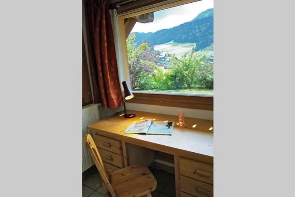 Appart Saint-Antoine Morzine vue soleil jardin calme parking 2 à 4 pers - Photo 1