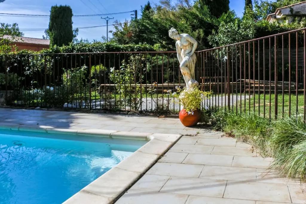 Maison d'une chambre avec piscine partagee terrasse amenagee et wifi a Pougnadoresse - Photo 5