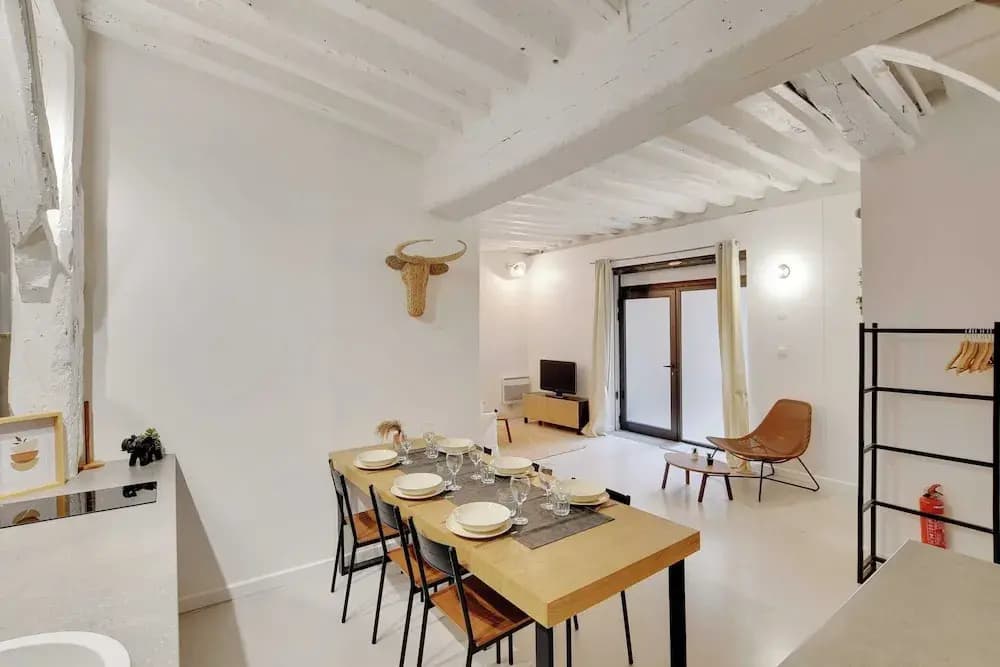 Elegant Apartment -2br-4p- Le Marais - Miniature 8