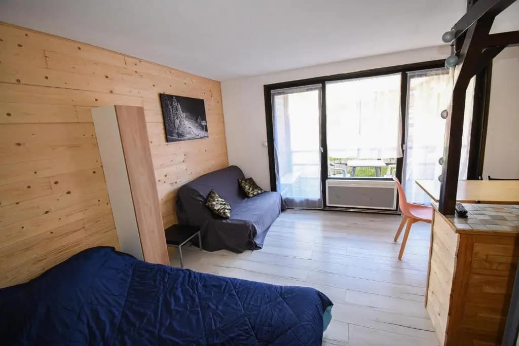 Relai S11 Grand et lumineux studio avec coin montagne 4-6 pers, 30m des pistes, grand balcon, DRAPS NON COMPRIS - Photo 3
