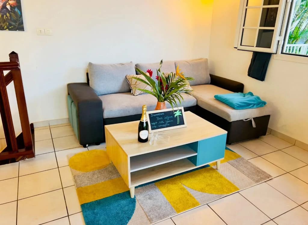 Villa T3 duplex paisible avec piscine et vue mer,rocher du diamant - Photo 3