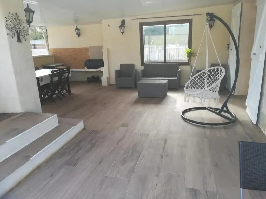 Villa de plein pied 120m2, climatisée, 3 chambres, piscine privée, la campagne aux portes de NARBONNE - Miniature 7