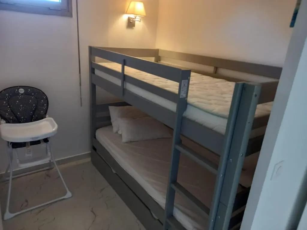 T3 A/C Côte d'Azur, Piscine, Plage à 350m, WIFI - Photo 5
