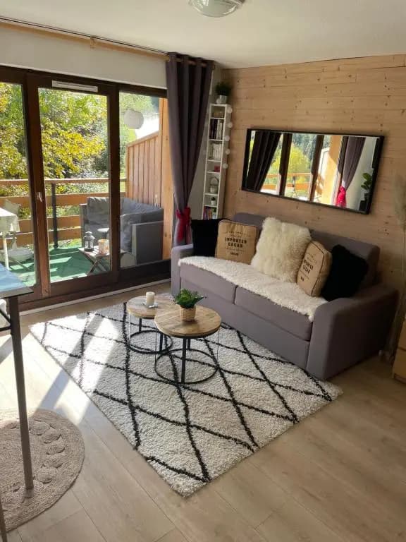 Studio Turquoise quartier Grattague vue MontBlanc - Photo 3