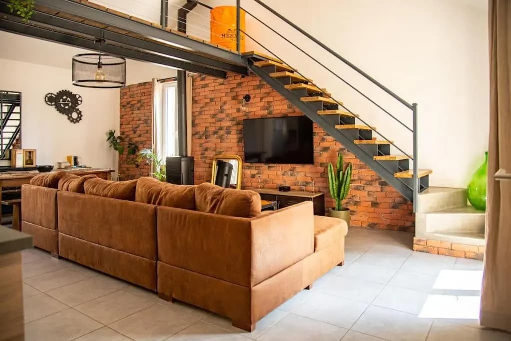 Loft 90 m2 cosy au calme avec terrasse et parking - Photo 1
