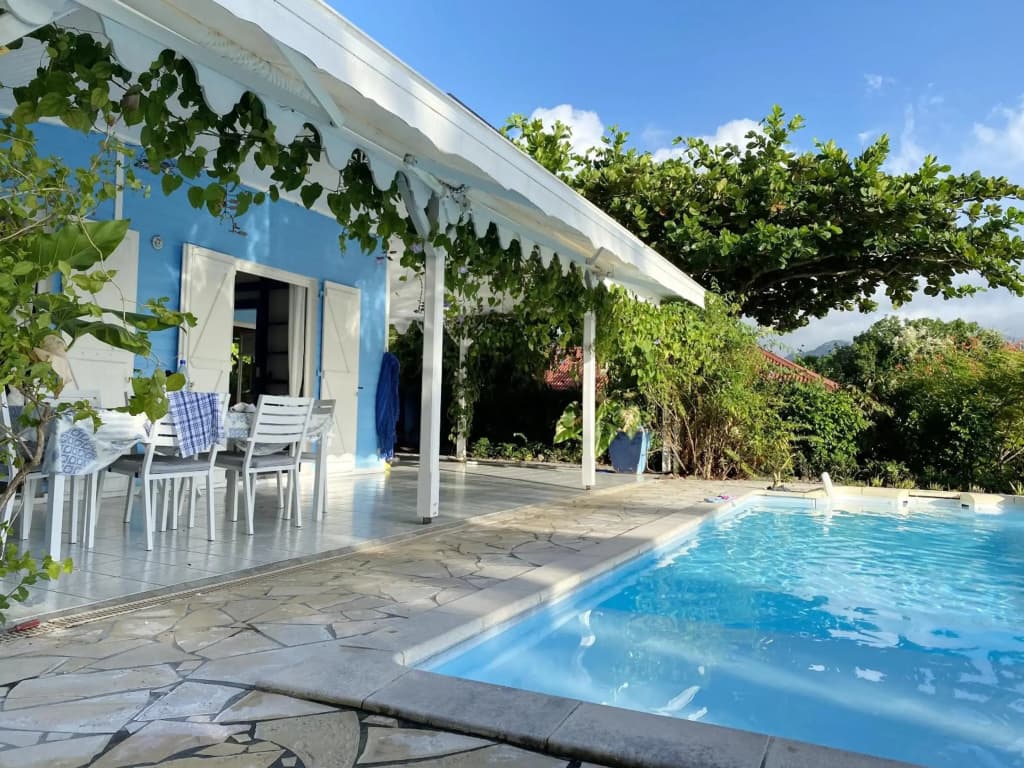 Villa de 2 chambres avec vue sur la mer piscine privee et jacuzzi a Saint Pierre - Miniature 8