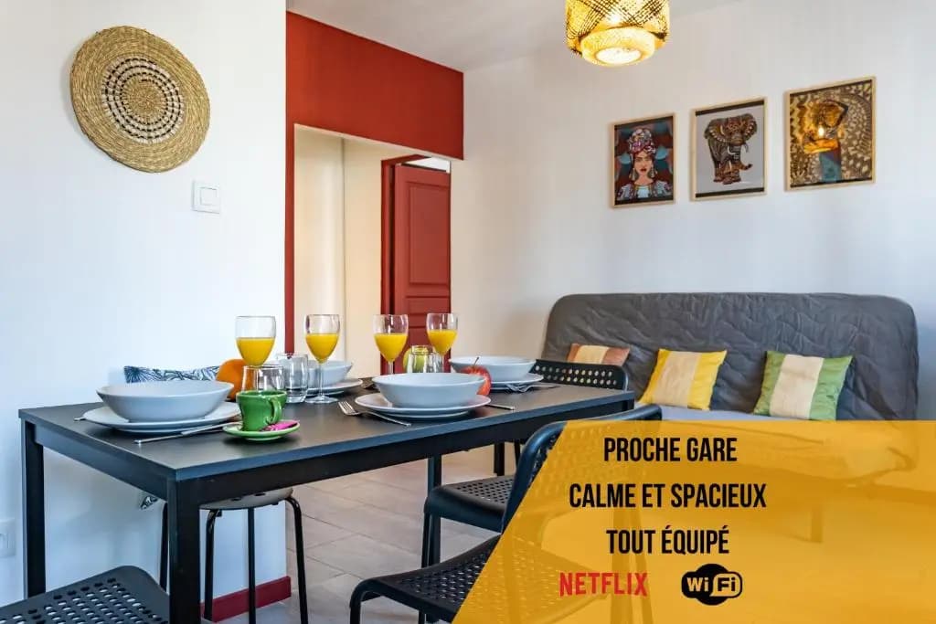 Le Safari Chic Grand T2 Clim Wifi Netflix - Photo 3
