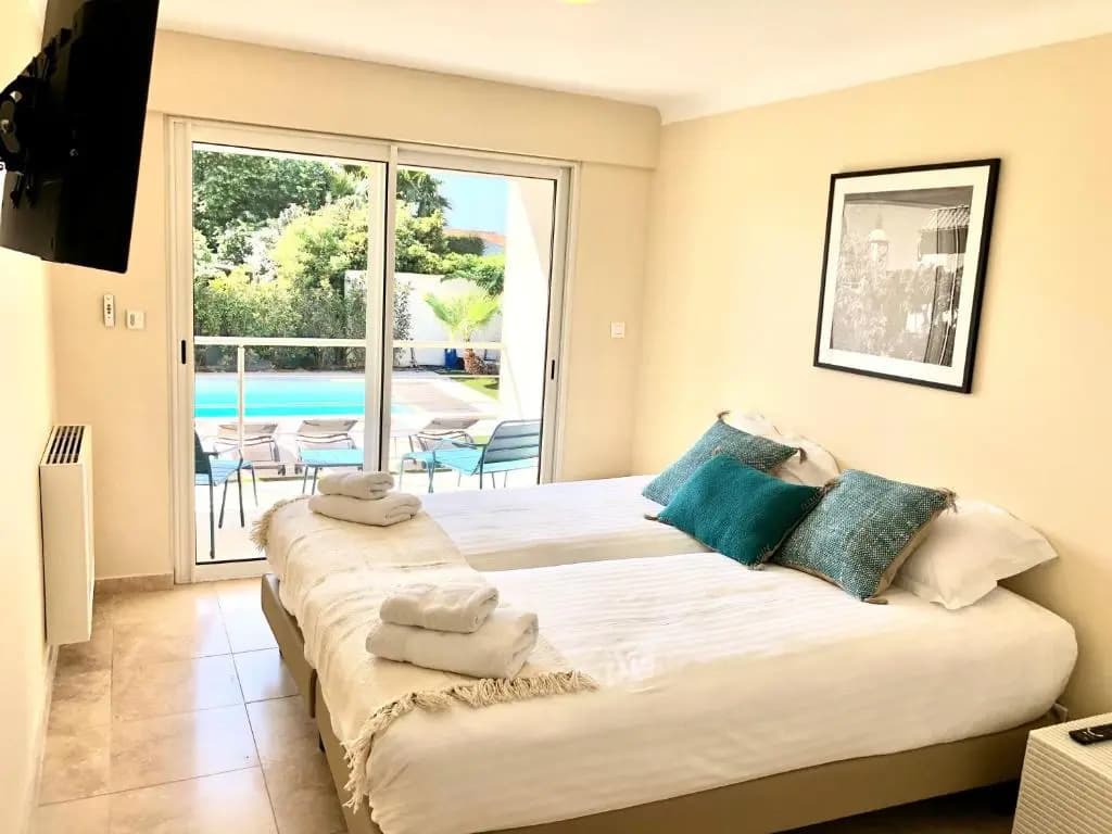Villa Montfleuri, vieille ville à pieds, vue mer, piscine, 8 pers - Photo 1