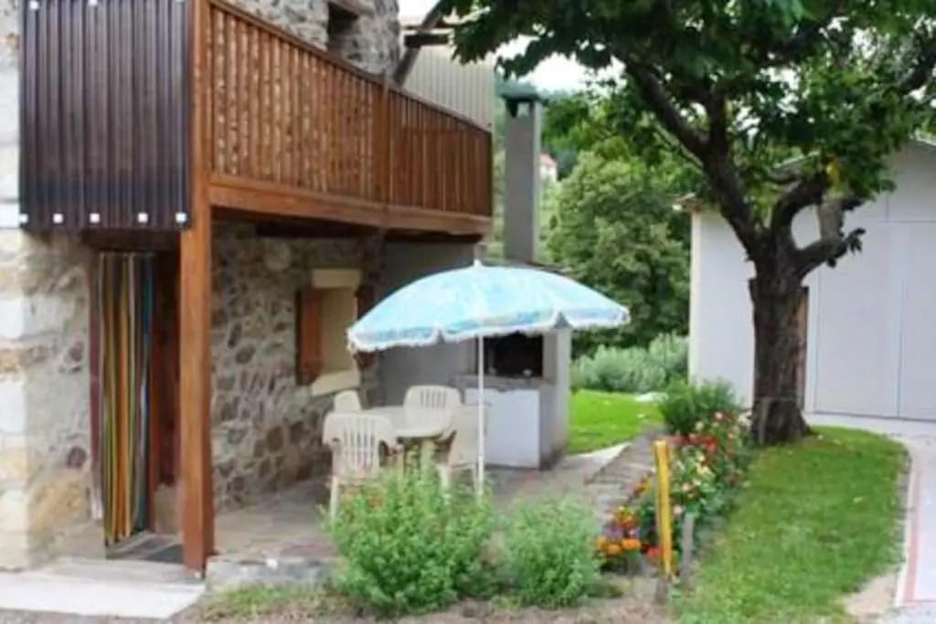 House With 2 Bedrooms in Soulan, With Wonderful Mountain View, Furnished Garden and Wifi - 180 km From the Beach - Miniatu...