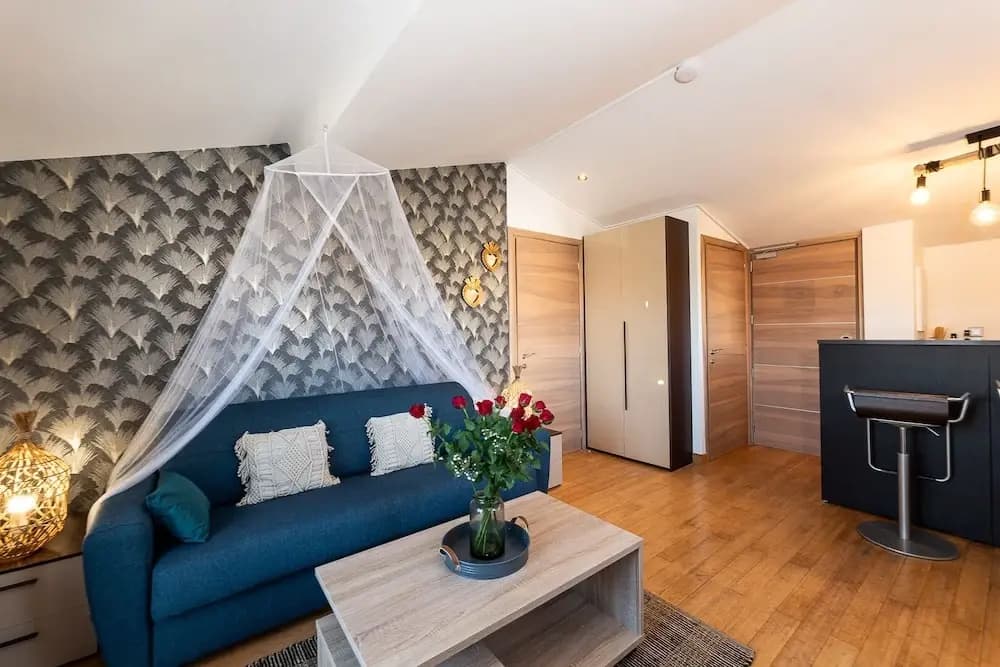 Top Floor Studio Le Nid d’Amour Mandara Beach - Photo 4