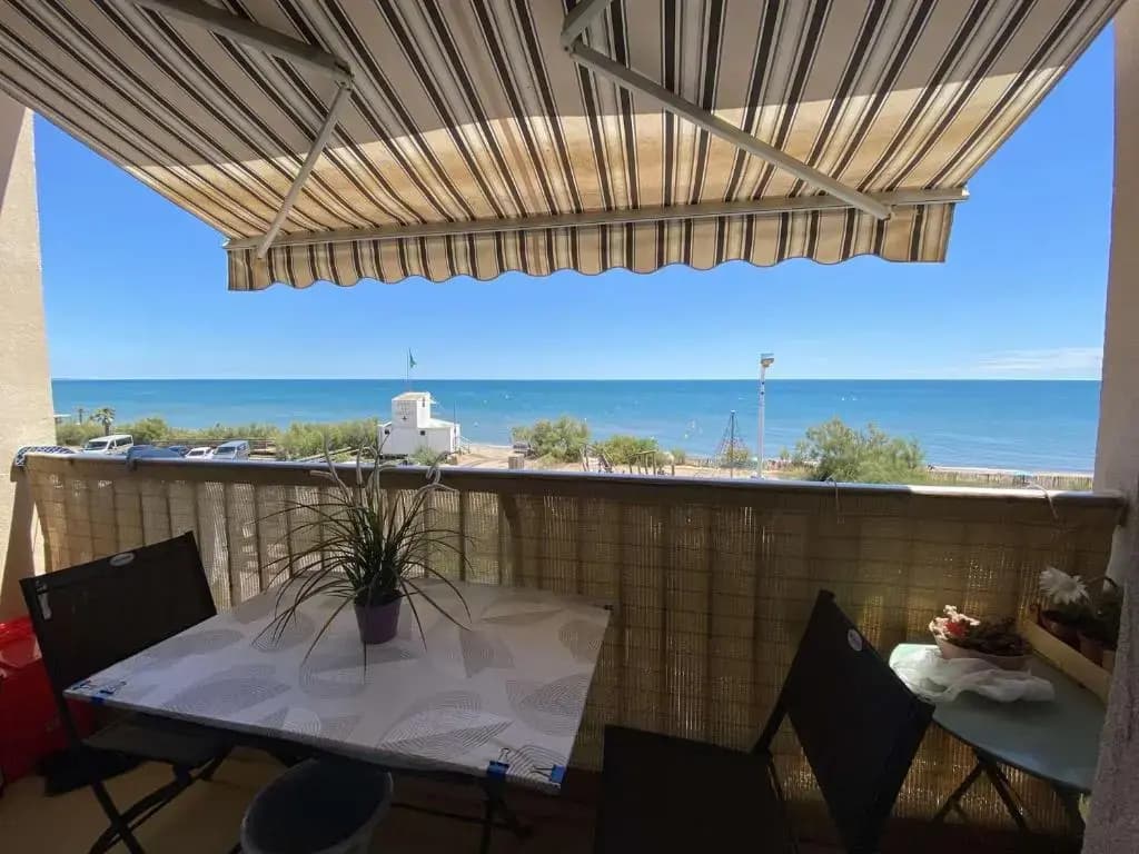 Studio climatise 2 couchages, Wifi, VUE MER directement à PORTIRAGNES PLAGE LXBFM10 - Miniature 7