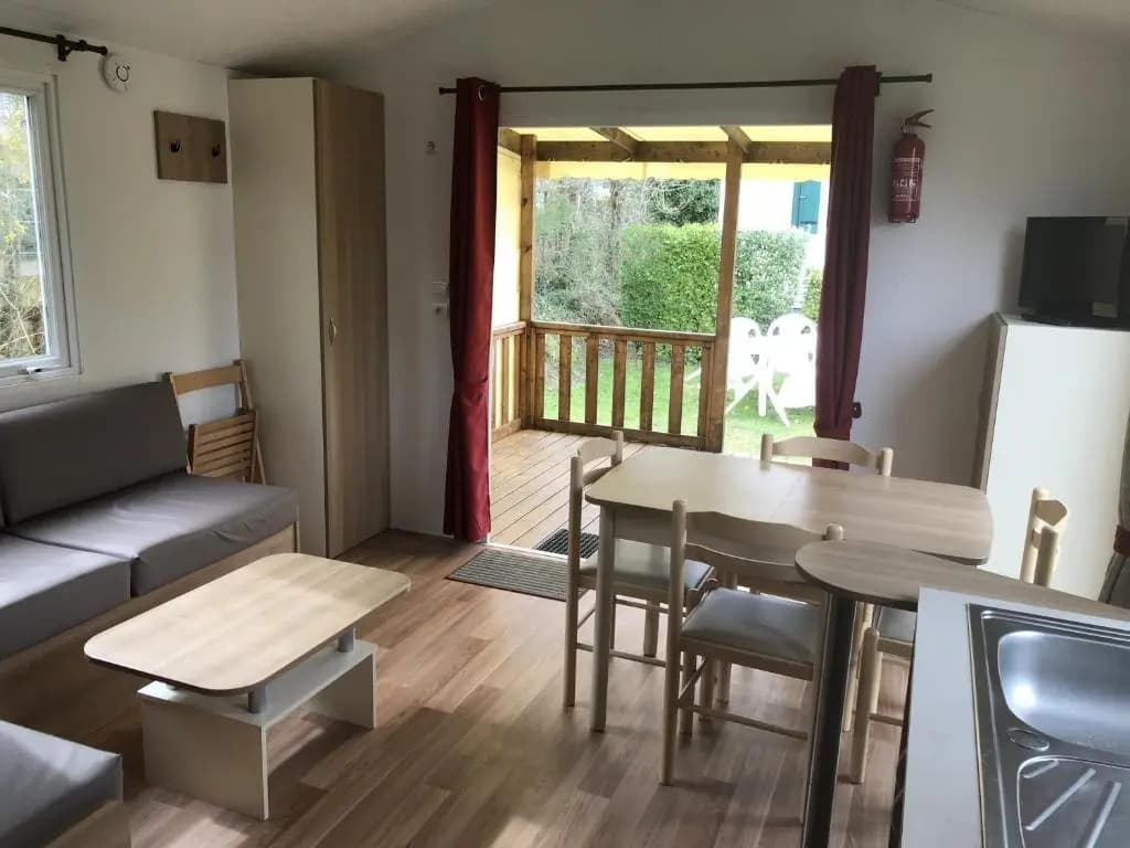 Carnac - Mobil Home - 5 pers - 2 ch - Camping Moulin de Kermaux 4* - Piscine - Photo 2