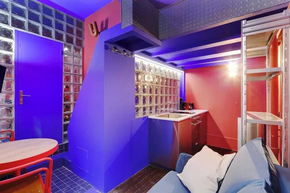 Cosy, Colourful Studio for 2 - Heart of "marais" - Miniature 6