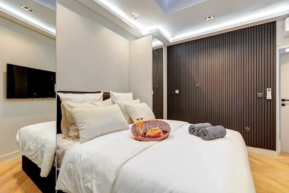 Elegant Apartment With Ac-3br-10p-place des Vosges - Miniature 6