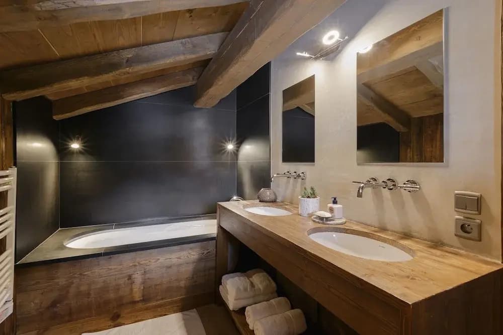 Chalet Hermine 5 Hot Tub and Sauna Les Chosalets - Miniature 6