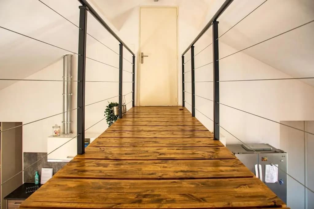 Loft 90 m2 cosy au calme avec terrasse et parking - Miniature 7