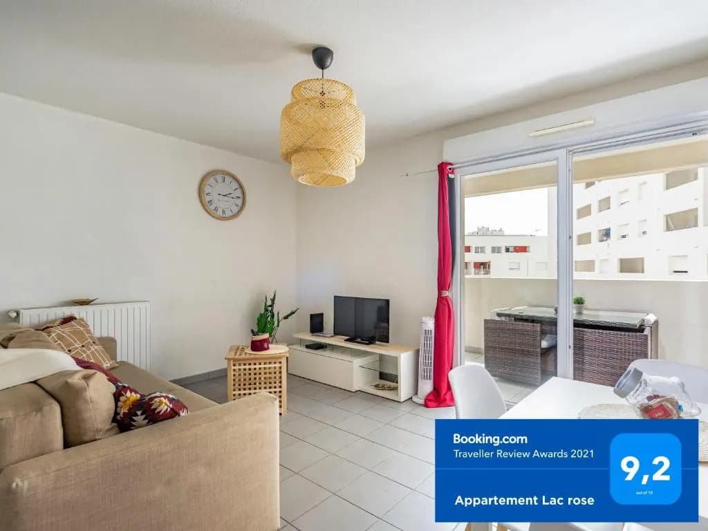 Appartement Lac rose - Parking, Métro, jusqu'à 4 personnes - Photo 4
