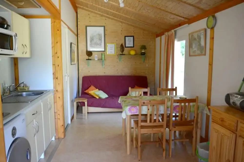 Chalet With 2 Bedrooms in Les Tourettes, With Pool Access and Enclosed - Miniature 6
