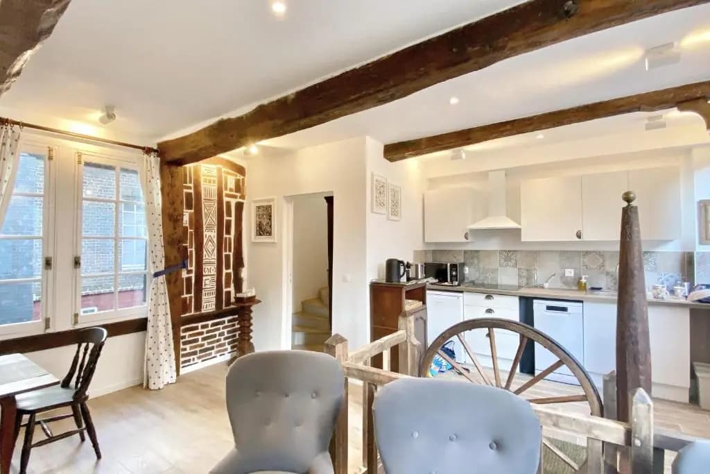 La Terrasse Notre Dame - Character house - 4P - Center Honfleur - Photo 4