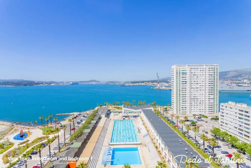 Sea view 3 bedroom with AC and parking - Dodo et Tartine - Photo 1