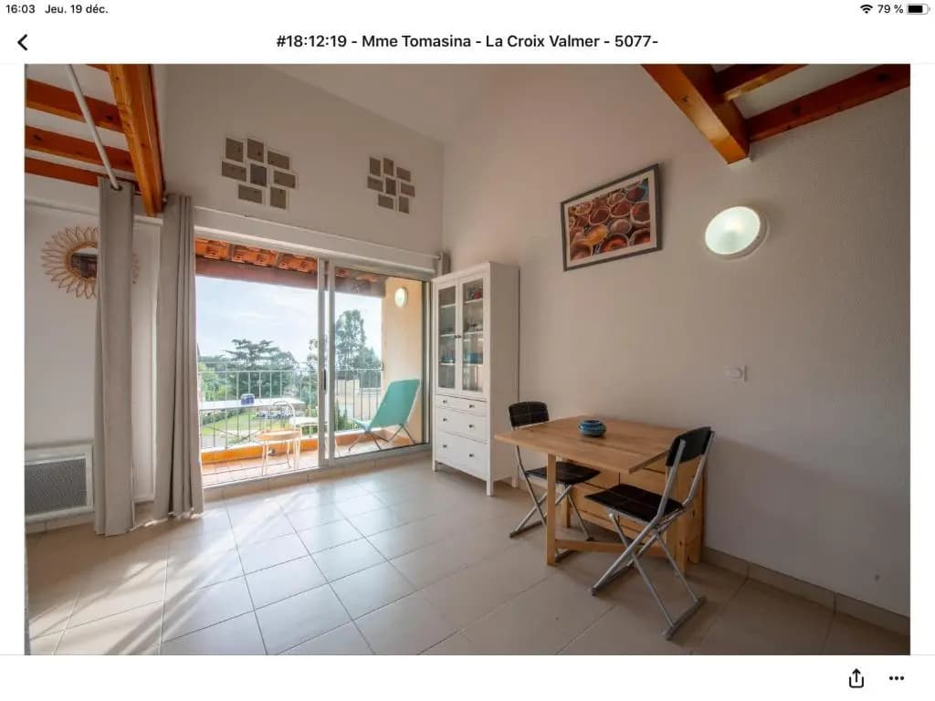 Superbe appartement T1 duplex,vue mer - Miniature 6