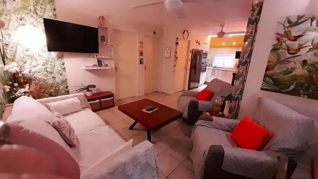 Chalet de 2 chambres avec jardin clos et wifi a Saint Joseph - Photo 5