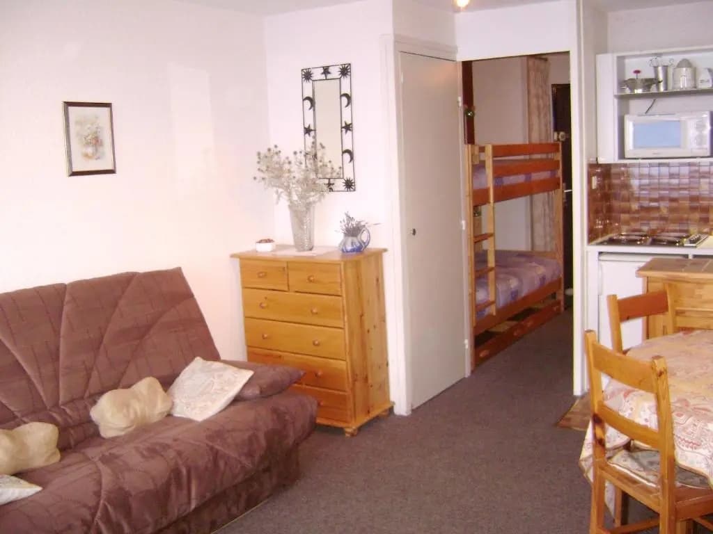 Studio in Montgenèvre, With Wonderful Mountain View, Balcony and Wifi - 400 m From the Slopes - Photo 1
