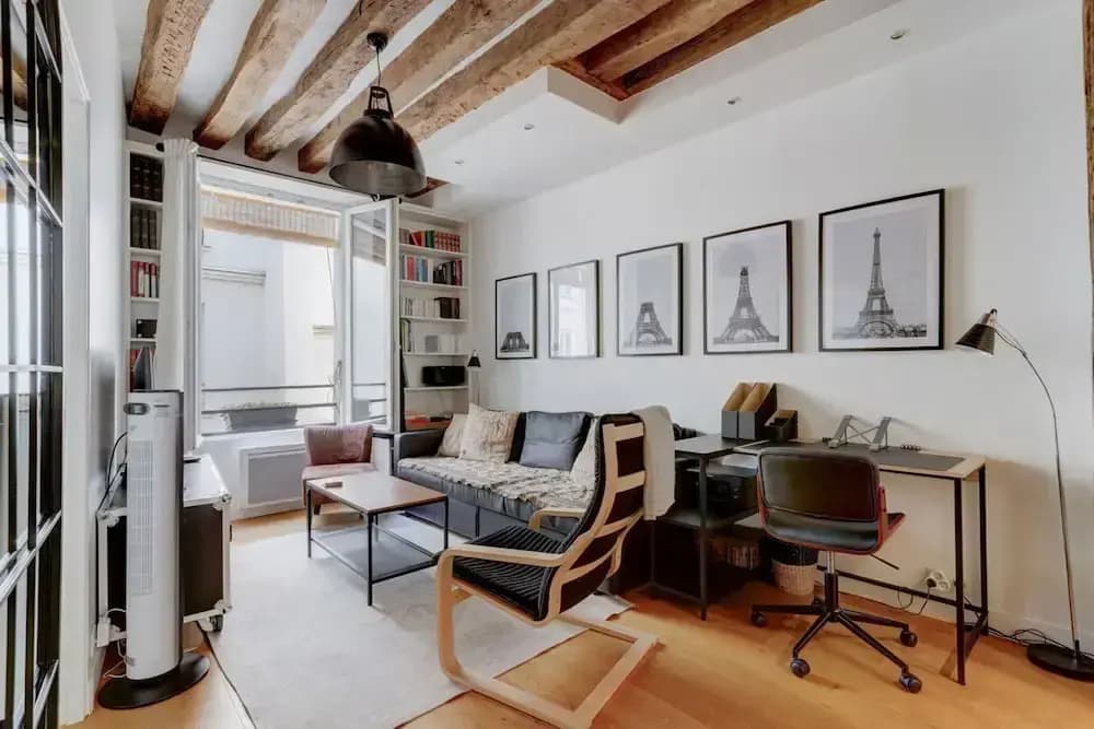 Athos I Stylish 1BR Home on the Rive Gauche - Miniature 7
