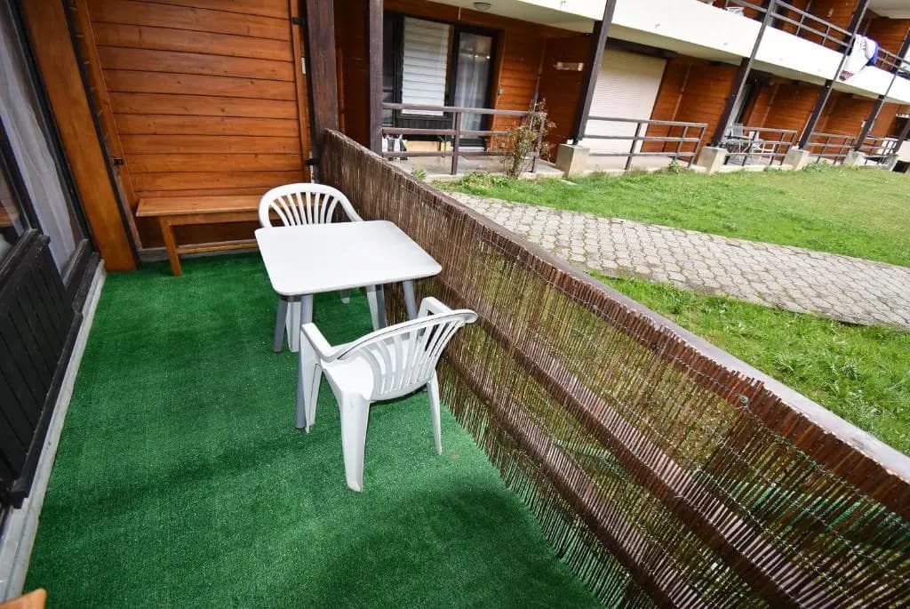 Relai S11 Grand et lumineux studio avec coin montagne 4-6 pers, 30m des pistes, grand balcon, DRAPS NON COMPRIS - Miniature 6