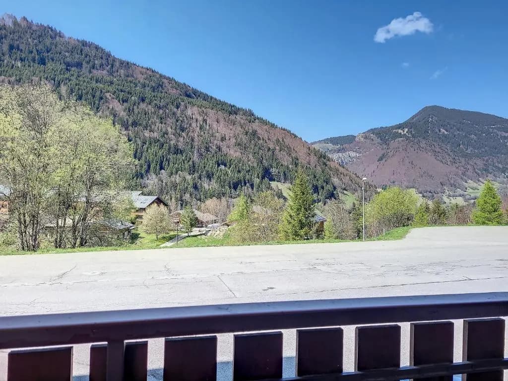 APPART VUE VALLEE -SAINT JEAN D'AULPS STATION- PROCHE MORZINE- 4-6 pers- PIED DES PISTES 2A - Miniature 7