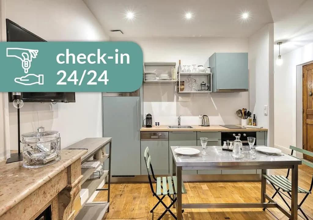 Cosy Appartement Lyon Valmy - parking - Miniature 8