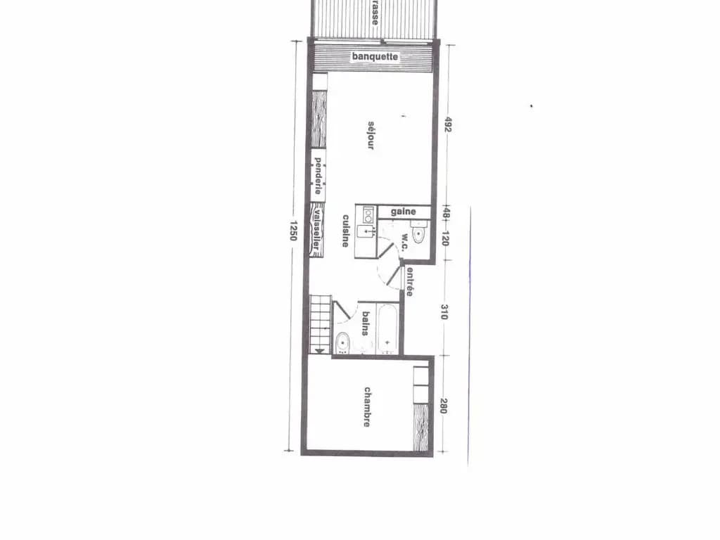Appartement Les Arcs 1600, 2 pièces, 6 personnes - FR-1-411-340 - Photo 1