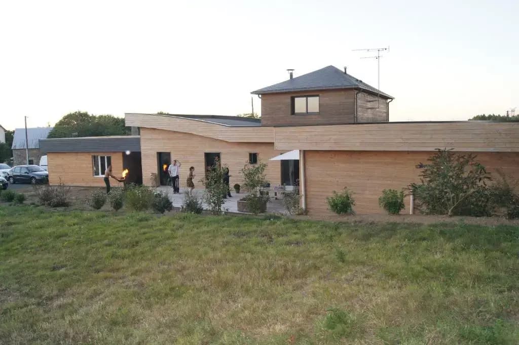 Maison en ossature bois - Photo 1