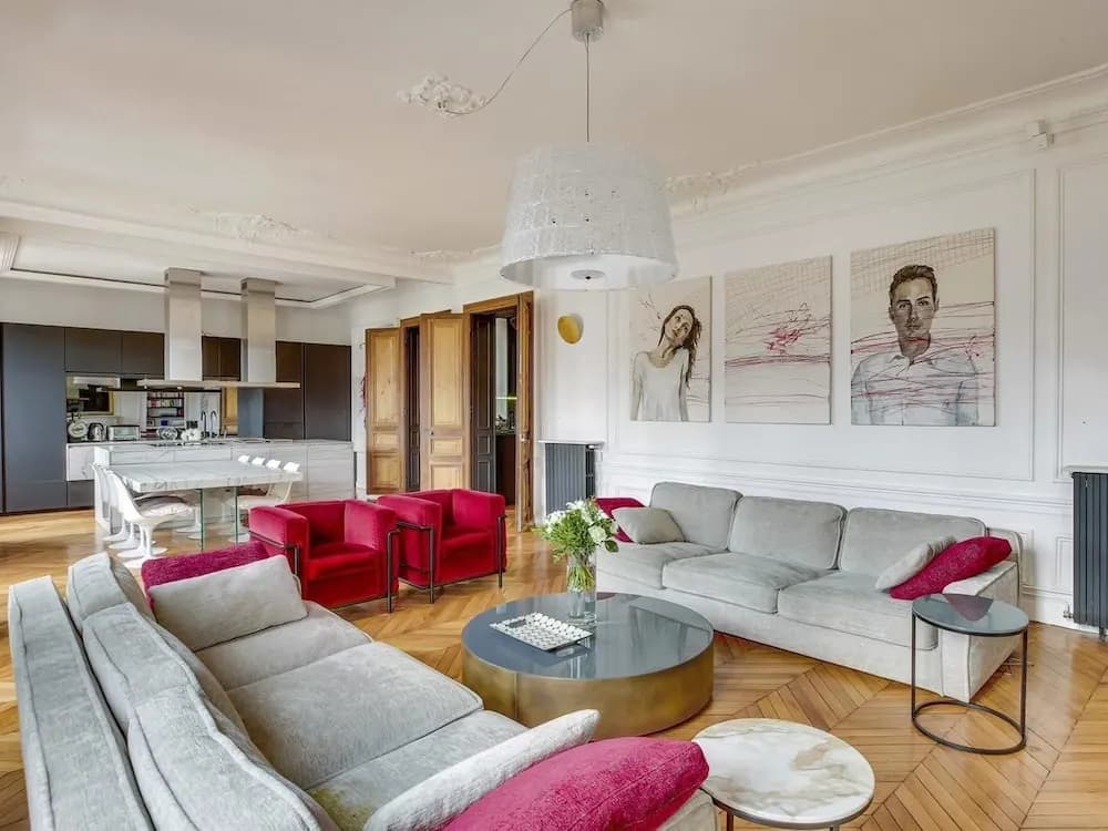 Top Luxurious Penthouse Front of Eiffel Tower and River - Photo 2