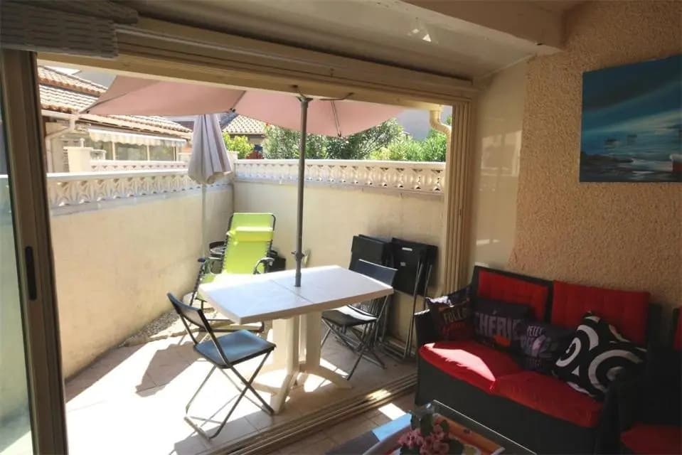villa 3 chambres 6 couchages petite terrasse dans résidence sécurisée avec piscine commune 400m de la mer LRJP50 - Miniatu...