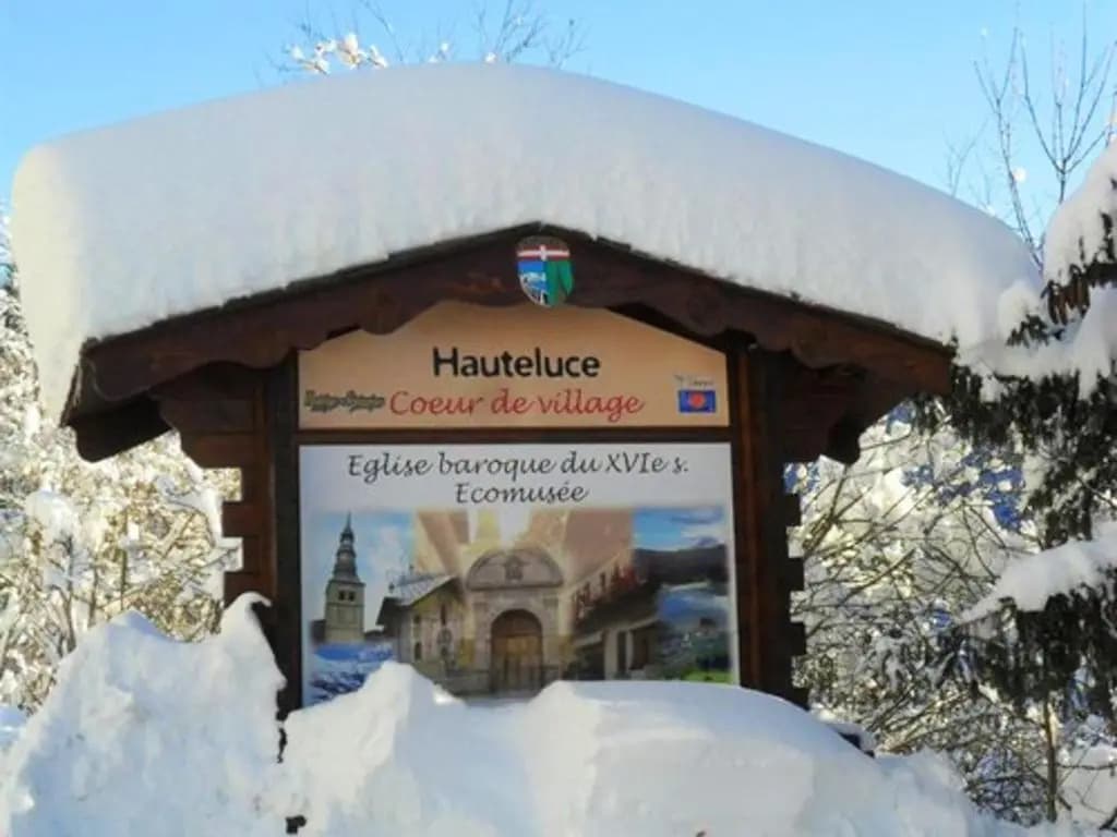 Appartement de 2 chambres a Hauteluce a 800 m des pistes avec jardin amenage et wifi - Photo 1