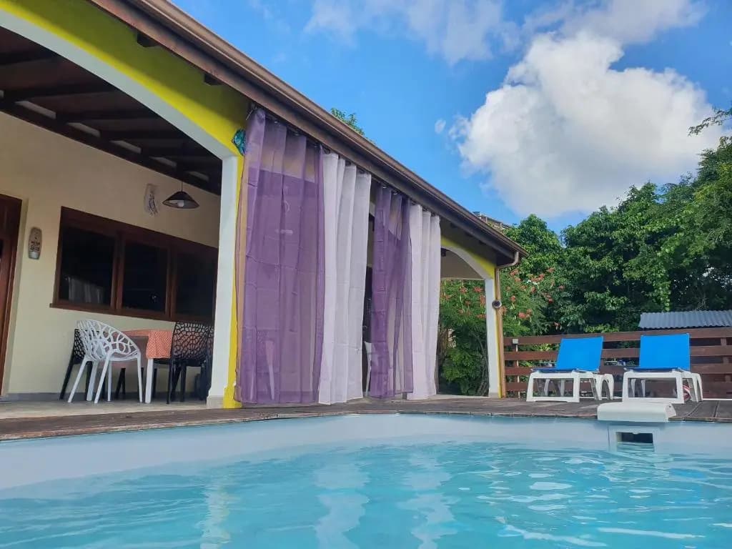Villa Mascotte proche Bas du Fort avec piscine - Miniature 8