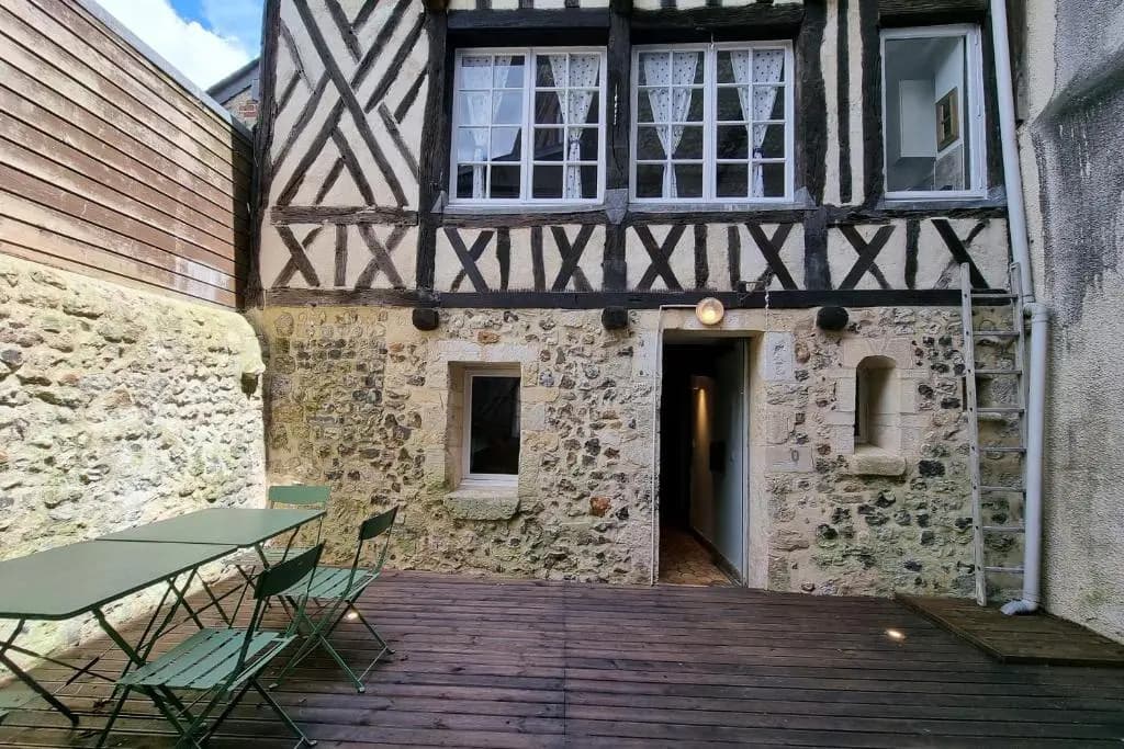 La Terrasse Notre Dame - Character house - 4P - Center Honfleur - Photo 1