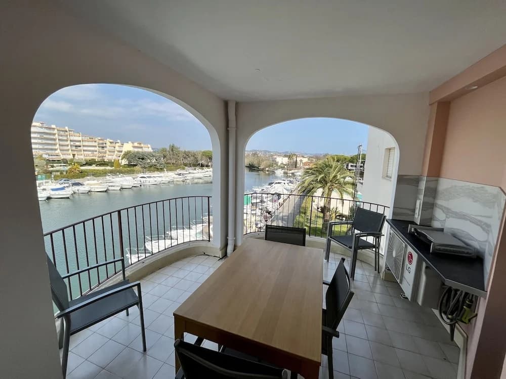 Studio moderne - Port de Mandelieu - Proche Mer - - Miniature 6