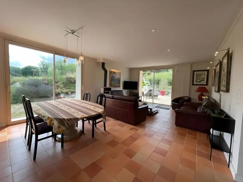 Barn in Sarthe With Private Heated Pool - Miniature 6