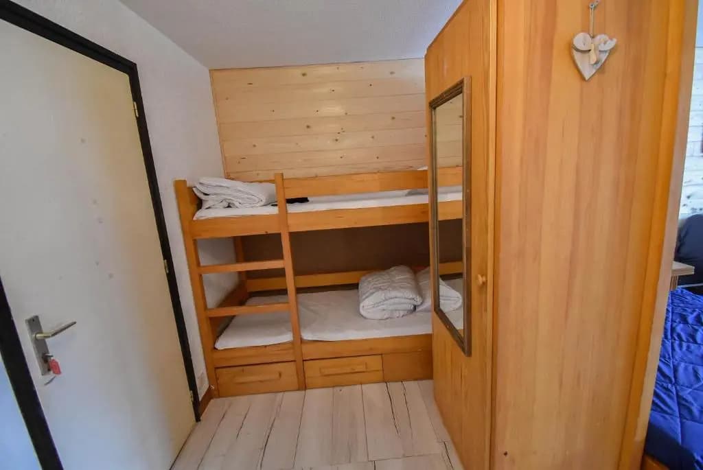Relai S11 Grand et lumineux studio avec coin montagne 4-6 pers, 30m des pistes, grand balcon, DRAPS NON COMPRIS - Photo 2